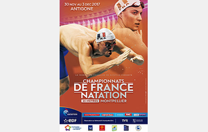 Championnats de France de Natation Bassin 25m Nov-Déc 2017