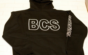 Sweat Shirt BCS Natation noir uni